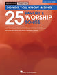25 Favorite Worship Songs piano sheet music cover